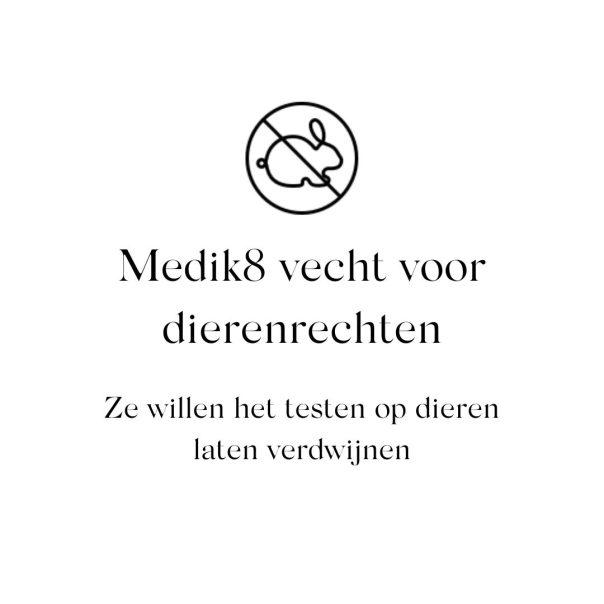 Medik8 vecht voor dierenrechten